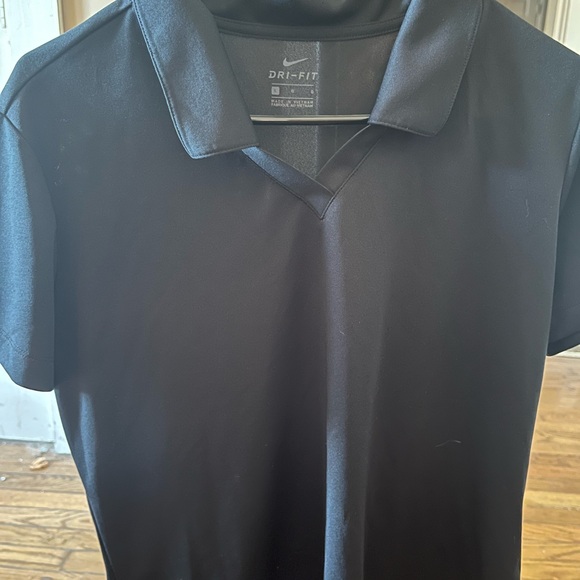 Nike Tops - Nike Dri-FIT Black Women’s Polo Shirt
